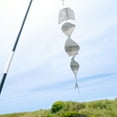 thumbnail image 5 of In the Breeze 7063 — Fish Shimmer Helix Hanging Wind Spinner, Stainless Steel, Dorado/Mahi-Mahi, 5 of 7