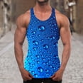 thumbnail image 2 of IROINNID Men's Cotton Sleeveless T Shirts Tank Tops, Fitness Y-Back Muscle Bodybuilding Breathable & Moisture Wicking with Odor Control, 2 of 5