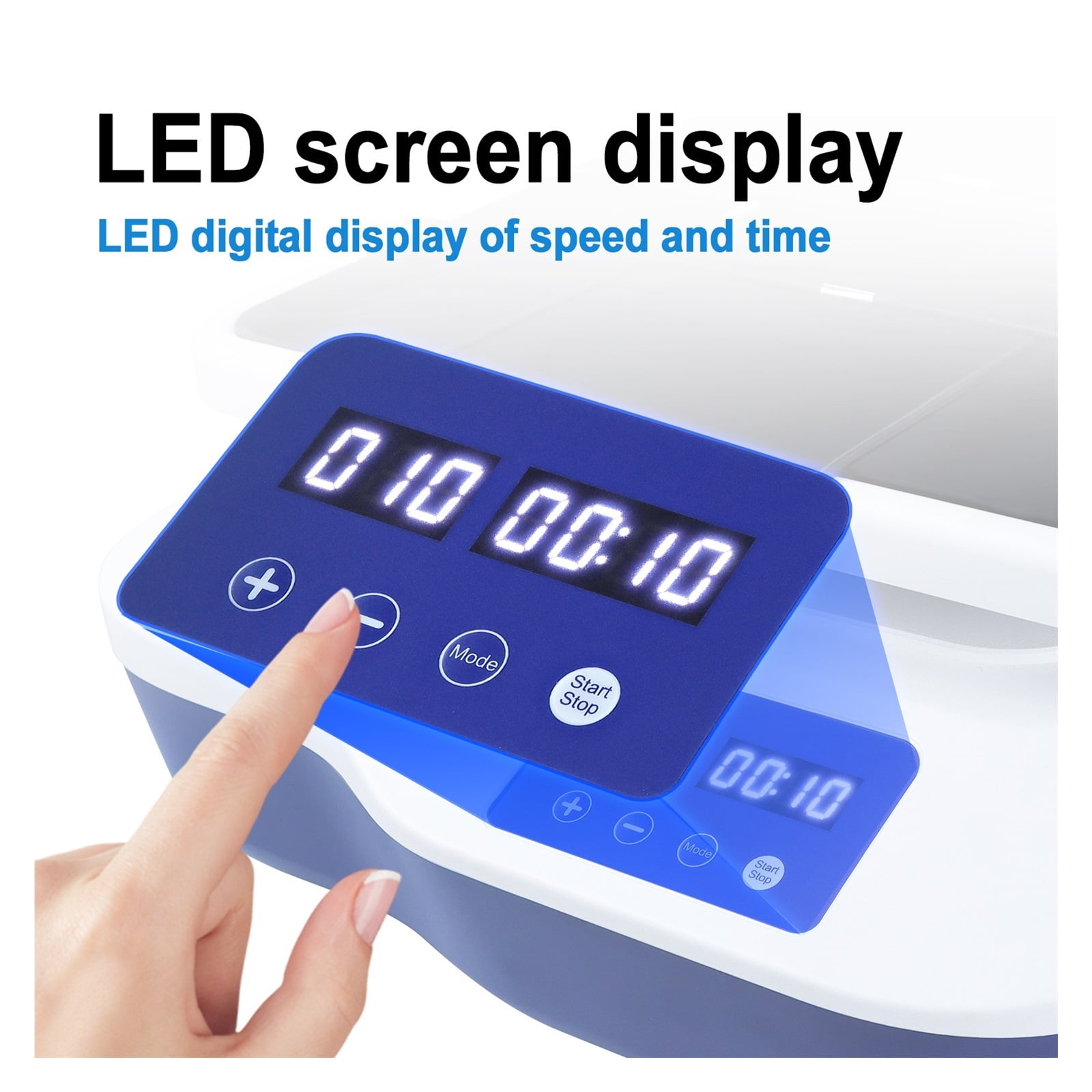 Circular Rocker SK-R1807-S LED Digital Rocking Shaker Mixing Oscillator Adjustable Speed 10-80rpm ,Easy to Use