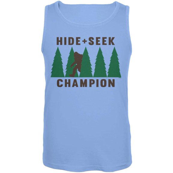 Hide and Seek Champion Mens Tank Top Carolina Blue X-LG
