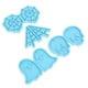 thumbnail image 2 of 4pcs Pendiente de silicona Pendiente Colgante DIY Cristal Epoxy Joyería Molde Molde Moldes, 2 of 6