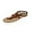 Brown, variant on Anuirheih Women Sandals Slippers Summer Solid Buckle Flip Flops Anti-Slip Boho T-Strap Sandals Flat Women Shoes Beach Casual Sandals(Brown）