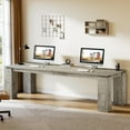 thumbnail image 4 of Tribesigns 86-Inch Wood Two-Person Desk, Modern Double Computer Desk, Extra Long Workstation Table for Home Office, 4 of 5