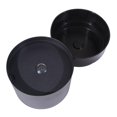 thumbnail image 1 of (black) Camouflaged pot-shaped safe, small safe with key, 1 of 5