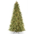 thumbnail image 4 of National Tree Company 12 ft Pre-Lit Feel Real® Artificial Tiffany Fir Slim Christmas Tree, Green, Clear Lights, Includes Stand, 4 of 6