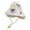 Beige, variant on Kids Solar Fan Hat Summer Beach Trips Cap With Built In USB Charging Fan Outdoor Wide Brim Garden Hats UPF 50+ Baseball Youth Hat