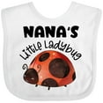 thumbnail image 3 of Inktastic Nana's Little Ladybug Boys or Girls Baby Bib, 3 of 4