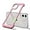 Pink, variant on Compatible with iPhone 15 Pro Max Bumper Frame Case Frameless Cooling Heat Dissipation No Backplate Protection Fashion Shockproof Cover for Girls Women Man Pink