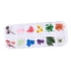 thumbnail image 3 of 12 Colores de Flores Secas de Uñas 3D de Uñas para Puntas Decoración de Manicura - Flor de Flor de cinco hojas, 3 of 9