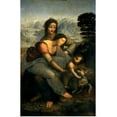 thumbnail image 1 of Great BIG Canvas | Rolled Leonardo da Vinci Poster Print entitled Virgin and Child with St. Anne, c.1510, 1 of 4