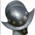thumbnail image 3 of Spanish Morion Helmet-Medieval Conquistador Costume Armor Halloween Helmet, 3 of 3