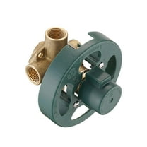 2510 Pressure Balancing Shower& Tub Valve, Compatible with Moen Fits Posi-Temp Trim Kit, Four Port Cycle Valve with Standard 1/2-Inch IPS Connections