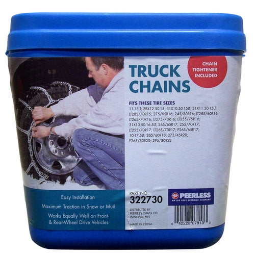 Peerless Chain Truck Tire Chains, #0322730 by Peerless Chain Company