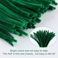 thumbnail image 3 of 200 Pcs Pipe Cleaner Craft Set,Topboutique Chenille Stems Pipe Cleaners for DIY Craft Projects and Decorations,Chenille Stems Creative Pipe Cleaners for Christmas Gift,0.75 x 30 cm,Green, 3 of 8