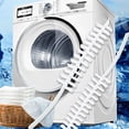 thumbnail image 4 of COMPUKAS 2Pcs Dryer Brush Vent Cleaner Long Handle for Home Use White ABS, 4 of 8