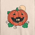 thumbnail image 3 of Instant Message - Vintage Pumpkin Surprise - Women's Lightweight French Terry Long Sleeve Shirt, 3 of 6