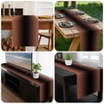 thumbnail image 6 of Dark Orange Black Ombre Table Runner 36 Inches Long, Modern Gradient Abstract Art Kitchen Coffee Dining Table Decoration for Home Party Birthday Wedding Home Decor 13x36 Inches, 6 of 8
