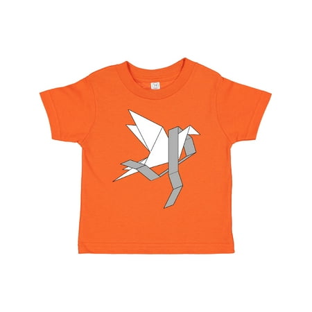 

Inktastic Origami Bird Brain Cancer Awareness Gift Toddler Boy or Toddler Girl T-Shirt