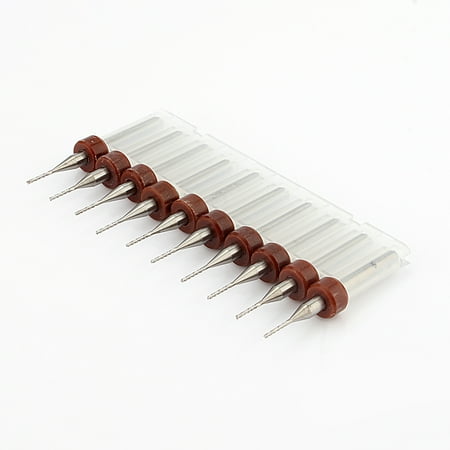 

Cemented Carbide Micro Drill Carbide Pcb Tool Cnc Engraving Micro Drill Bit 10 Carbide Drill Bits 0.8mm Tungsten Steel Blade CNC/PCB Engraving Bit Tool