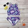 thumbnail image 2 of Pzocapte 2T Girls SwimsuIt Youth Girls SwimsuIt Halter Girls' Outfits Sport Tankini Beach Daisy 2-Piece SwimsuIt Girls Swimwear Baby Bathing SuIt 2T Girls SwimsuIt Sporty Style, Beach Style Little, 2 of 4