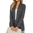 thumbnail image 2 of Shine Up Cardigan for Women Long Sleeve Lightweight Tops Casual Open Front Cardigans with Pockets, 2 of 7