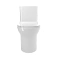 thumbnail image 6 of 1.1/1.6 GPF Elongated Comfort Height Floor Mounted One-Piece Toilet, Ceramic, White Color, Soft Close Seat, 6 of 11