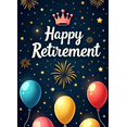 thumbnail image 4 of Decorative Design Happy Retirement Banner Colorful Balloons Party Backdrop Celebration Banner for Retirement Party Indoor Decoration Event Celebration, 4 of 8