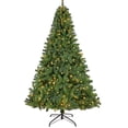 thumbnail image 4 of 7.5FT Hinged Fraser Fir Artificial Fir Christmas Tree Holiday Decoration w/1,250 Lush Branch Tips, 350 LED Lights, 4 of 8