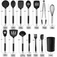 thumbnail image 2 of Juego De Utensilios Para Cocina 34 Pzs Negro con Plata, 2 of 3