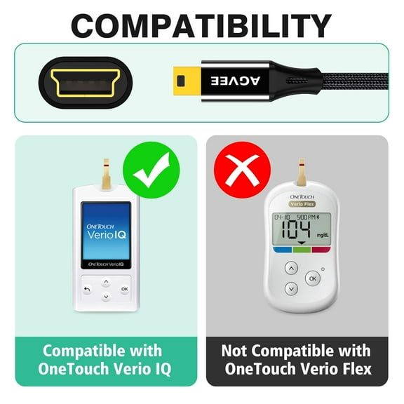 WEIFEI-2 Pack 5ft Mini USB Cable Replacement Charger Charging Cable Cord for Leapfrog Kids Tablet, LeapPad 3 / Platinum/Ultra Xdi/Ultra Kids, LeapReader Pen, OneTouch Verio IQ, Dark Gray