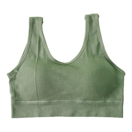 

Yoga Bras Workout Sports Bra Women Padded Bra for Tank Top Shockproof Crop Tops