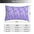 thumbnail image 2 of Seamless floral pattern background Girls Boys Pillowcases Pillows Covers Cases Bedroom Decor Decoration Rectangle Two Sides Printed 20"x30" InchSofa Throw Pillow Case Cushion Cover, 2 of 5