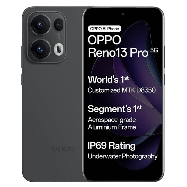 Smartphone Oppo Reno13 Pro 5G Dual SIM 512GB 12GB RAM Graphite Black