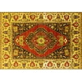 thumbnail image 1 of Ahgly Company Indoor Rectangle Persian Yellow Traditional Area Rugs, 8' x 10', 1 of 4