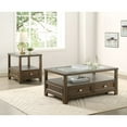 thumbnail image 5 of Lexicon Auburn Wood 2 Drawer Coffee Table in brown cherry, 5 of 5