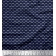 thumbnail image 1 of Soimoi Polyester Crepe Fabric Two Sided Arrow Shirting Print Fabric by The Yard 42 Inch Wide, 1 of 1