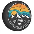 Go Wild Adventure Camping Spare Tire Cover DustProof Wheel Protectors