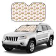 thumbnail image 4 of Bingfone Avocado Lovers Car Windshield Sunshade,Sun Foldable Sun Shield Sun Visor for Car - Small, 4 of 8