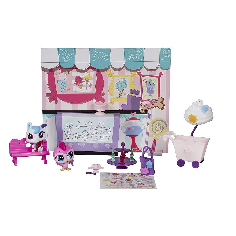 littlest pet shop chilly weather friends set