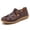 A Coffee, variant on Wovix Women's Sandals Simple Closed Toe Beach Shoes Dressy And Casual Sandals Casual Daily Wear Beige 35