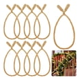 thumbnail image 2 of 12 guirnaldas navideñas de 50 cm. Cuerdas flexibles reutilizables para colgar coronas. Cintas para coronas para barandillas, escaleras, árboles y envoltorios artesanales., 2 of 7