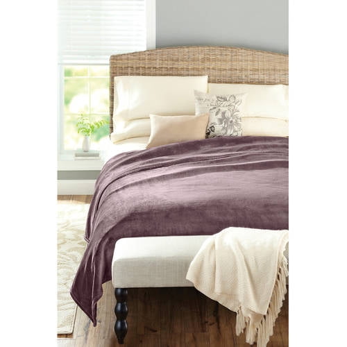 Better Homes&gardens Royal Plush Blanket Purple F/q