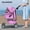 Pink, variant on YRLLENSDAN,Dog Strollers For Medium Dogs,Cat Strollers For 2 Cats,Dog Strollers For Small Dogs,With A Cup Holder,Removable,Waterproof,4 Wheels,Red