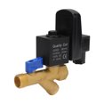 thumbnail image 1 of Electronic Drain Valve DN15 G1/2 16 Bar Brass Automatic Drain Valve Auto Drainager Replacement For Air Compressor, 1 of 8