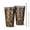 Colorful Mushroom Group, variant on 16oz Tumblers Yellow Brown Mushroom Small Flower White Pattern Stainless Steel Vacuum Insulated Double Wall Travel Tumbler Cups Mug with Lid and Straw,Cleaning Brush for Coffee,Tea