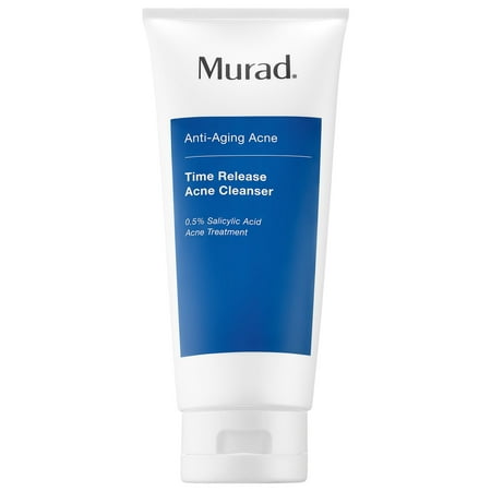 Murad Time Release Acne Facial Cleanser, Face Wash for Acne Prone Skin, 6.75 (The Best Facial Cleanser For Men)