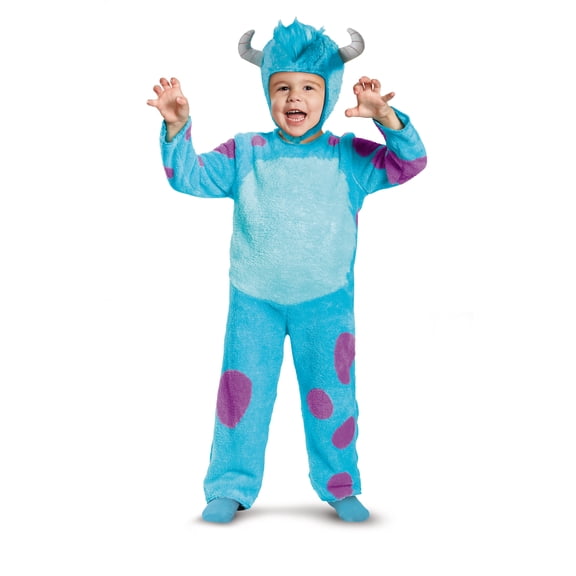 Disney Monsters Inc. Sulley Halloween Costume for Children, Toddlers Size 3T-4T, by Disguise
