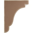 thumbnail image 2 of Ekena Millwork 5 1/4"W x 7 1/4"D x 9 1/2"H Bedford Wood Vintage Decor Bracket, Weathered Brown, 2 of 6
