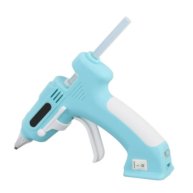 Pistola de Pegamento inalámbrica, Mini Pistola de Pegamento, Con 10 Barras de Pegamento, Herramienta Inalmbrica de Pegamento Termofusible, Kit de Pistola de Pegamento Caliente