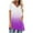 Black, variant on Ltctricy T Shirts for Women Trendy Short Sleeve V Neck High Low Hem Gradient Flowy Tunic Tops Casual Loose Tee Blouses